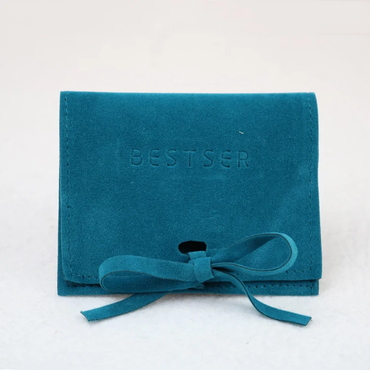 

Hot products green velvet envelope Jewelry bags for Necklace, Customized color(blue,white ,black ,yellow ,green )