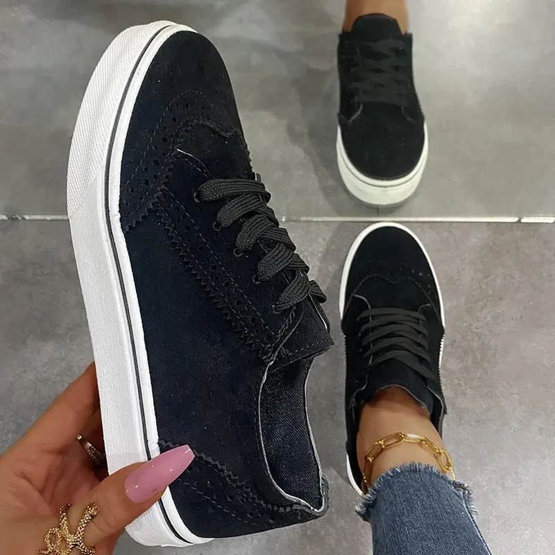 

2022 new arrival Platform sandals Lace up Round Toe Shoes Big Size 43 Breathable Sports shoes flat Sneakers Woman Casual Shoes, White, black,blue,brown,green