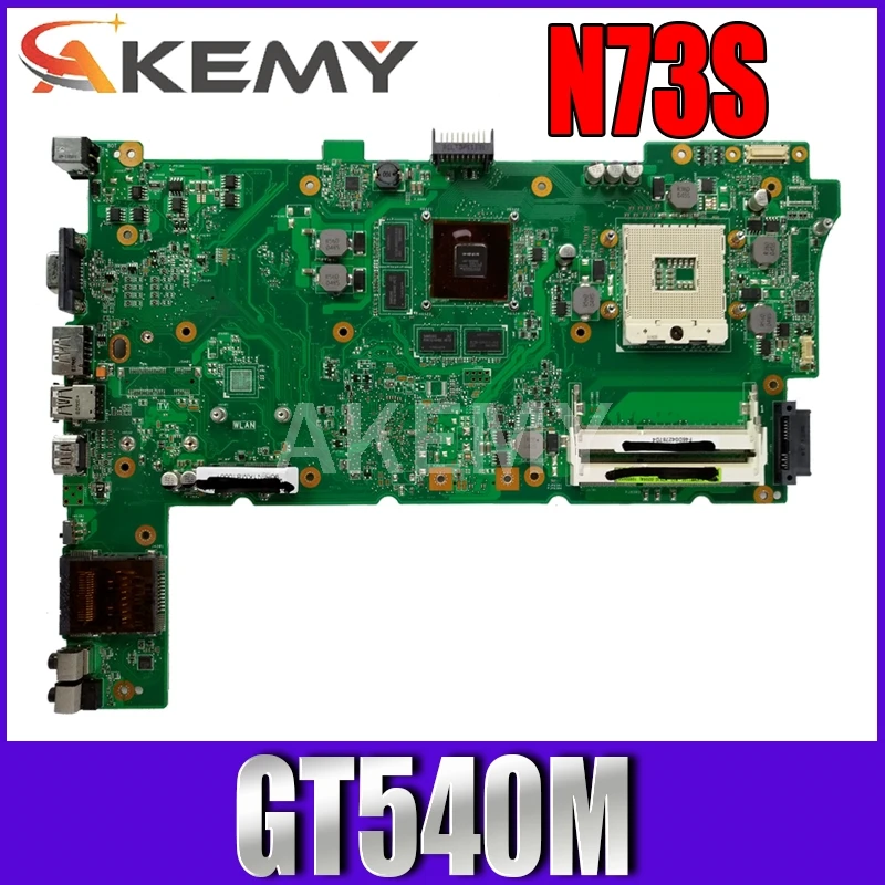 

For ASUS N73S N73SV N73SM Laptop motherboard GT540M graphics card mainboard