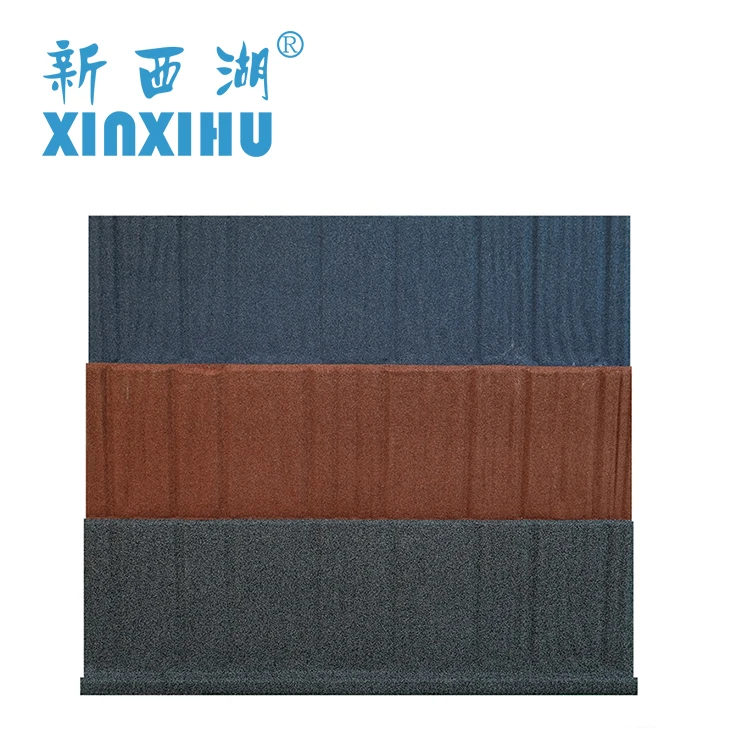 
Jingda flexible stone coated metal roofing shingles tile material with factory prices 