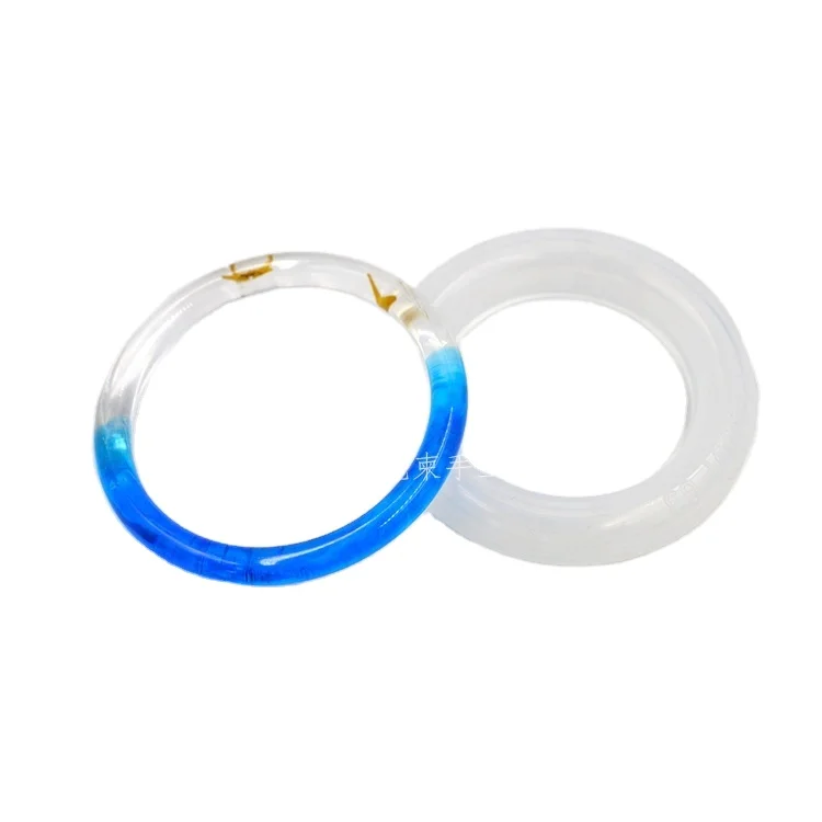 

New Round Bracelet Silicone Mold Casting Mould DIY Bangle Jewelry Tool Kit For Resin Crystal Epoxy Making