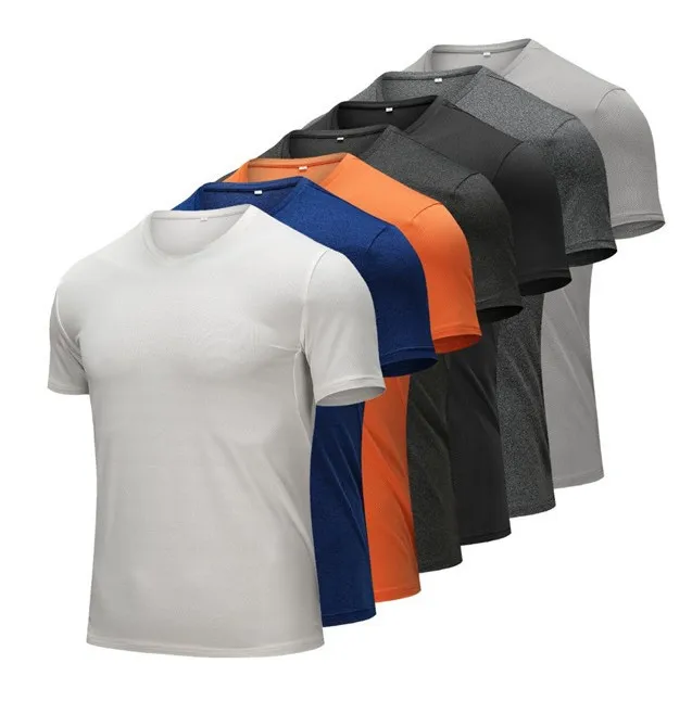

100% polyester dry fit short sleeve custom mens running t shirt