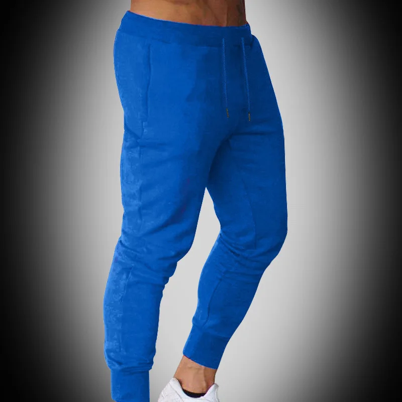 

2021 Men Gym workout fitness plus size pants men sports joggers, Picture