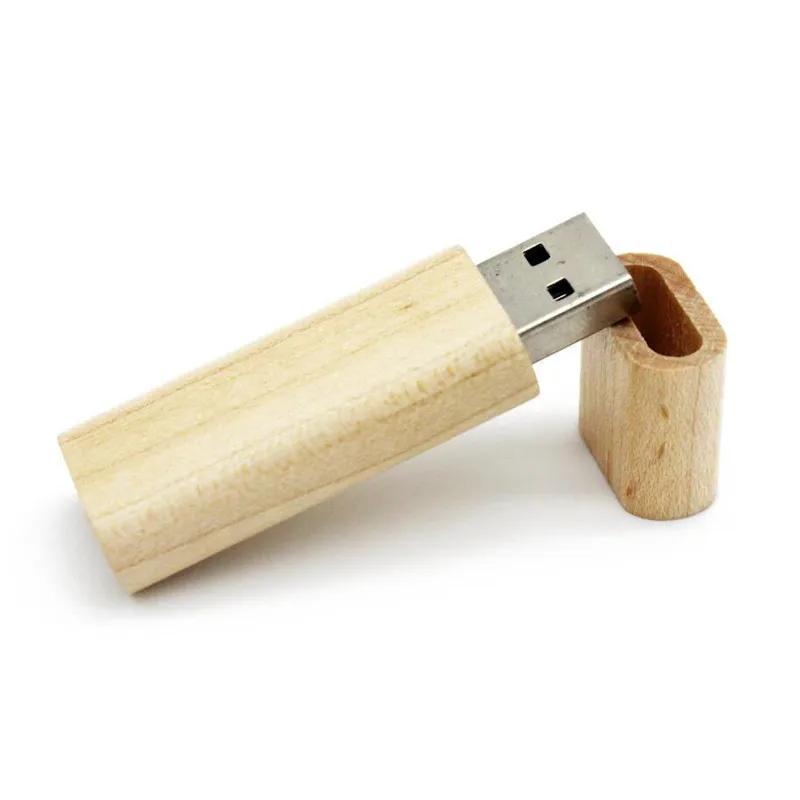 

Factory Provide Free Sample Custom Logo houten usb stick 64 GB Flash Drive