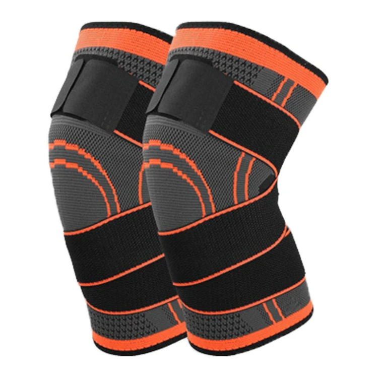 

Hot Amazon Sale Popular Durable Soft Compression Knee Guard Full Leg Kneepads for sport users, Green, orange, black