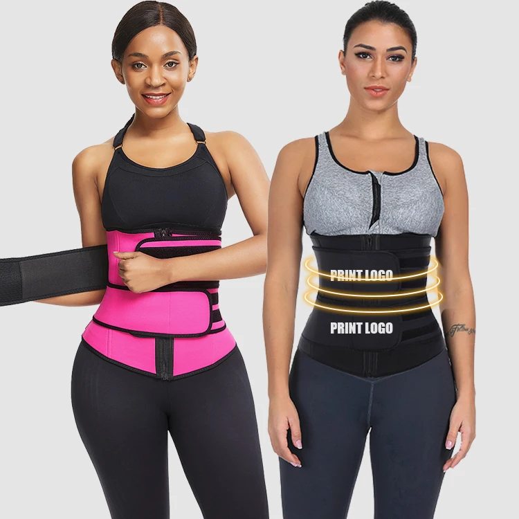

High quality waist high compression fat burning neoprene corset waist trainer belt