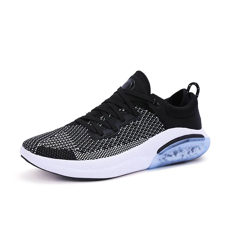 

New men casual shoes lace up fly woven mesh colorful running shoes comfortable walking sneakers, Customized color