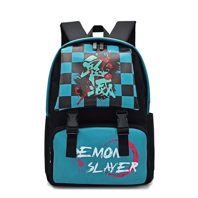 

Anime Demon Slayer 3D Color Printing Backpack sports backpack travel camping waterproof canvas school bag, As picture