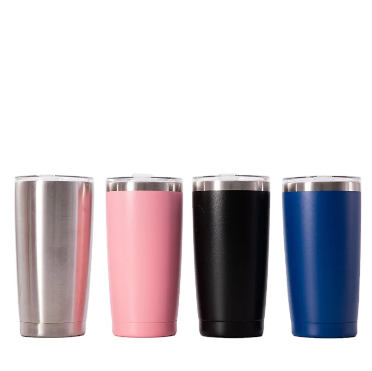 

Tumbler 20Oz Stainless Steel Vacuum with Lids Double Wall Coffee Cup for Home Office Outdoor for Ice Drinks and Hot Beverage, In picture or customized