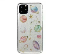 

Planet Dropping glue Transparent All-inclusive Soft Case Cover Mobile Shell for iPhone11/iPhone Xs/6s/7p