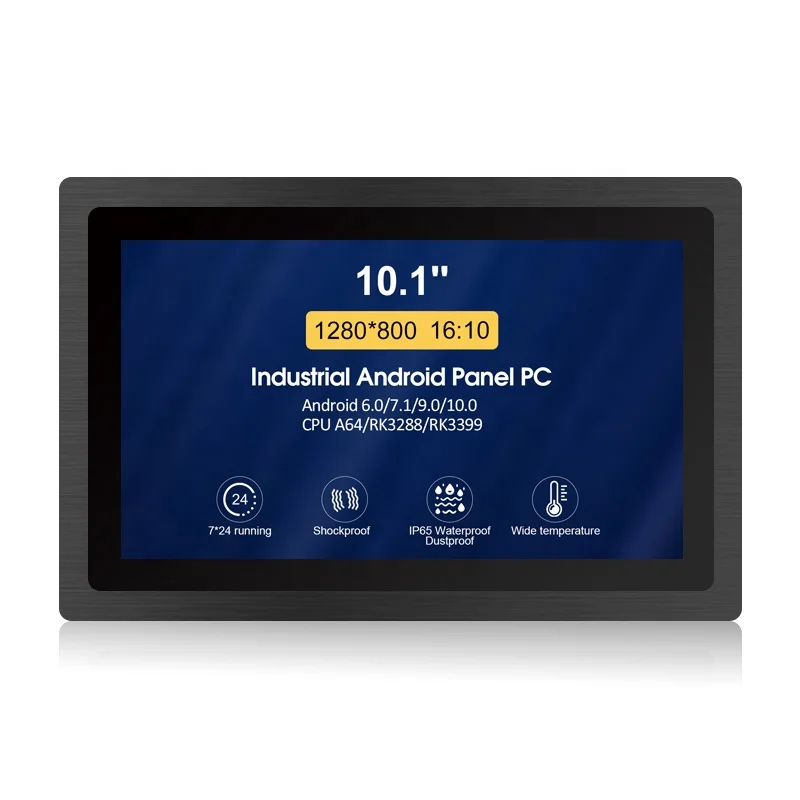 

Hot Sell 10.1 Inch Industrial Android 60 Aio All In One Touch Screen Panel Pc For Building Intelligent Video Intercom