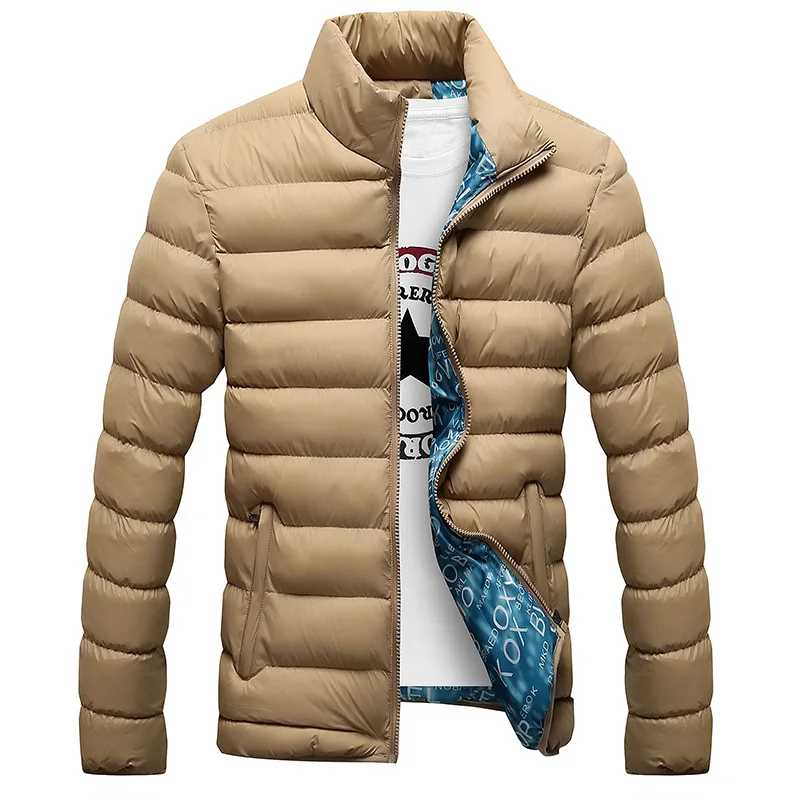 Men's Winter Puffer Jacket With Hood And Velvet Lining Thick_voghion.com
