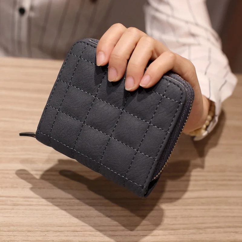 

New Short Wallet Pu Leather Ladies Wallet