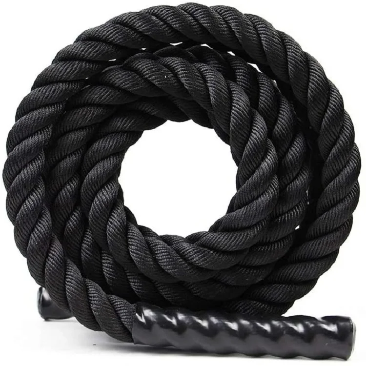 

50mm Polyester Fitness Power Training Battle Rope fitness rope battle, Customized