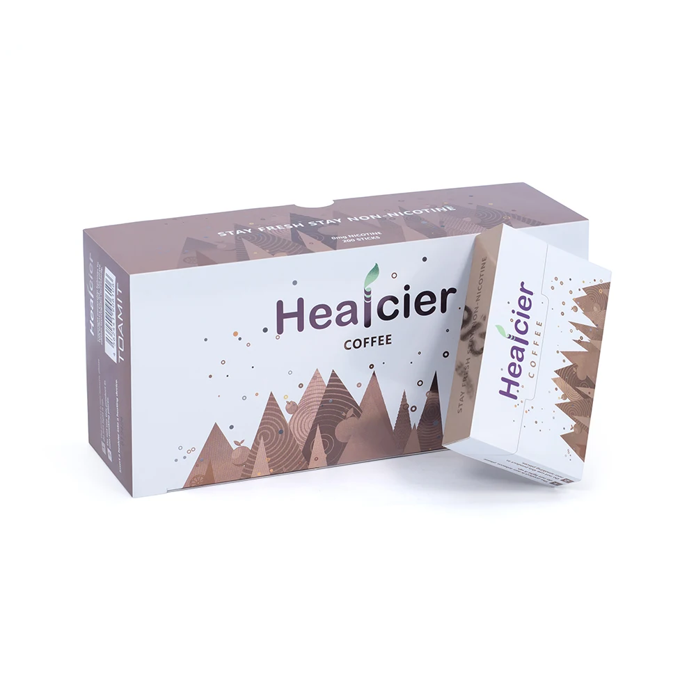 

New smoking style healthy cigarette very popular HEALCIER Brand cigarette coffee stick suitable for IQOS device