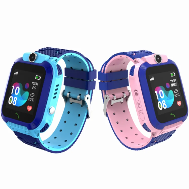 

CE electronic gift 2G mobile phone watch kids smart watch SOS game sports wristband Q12 kids watch