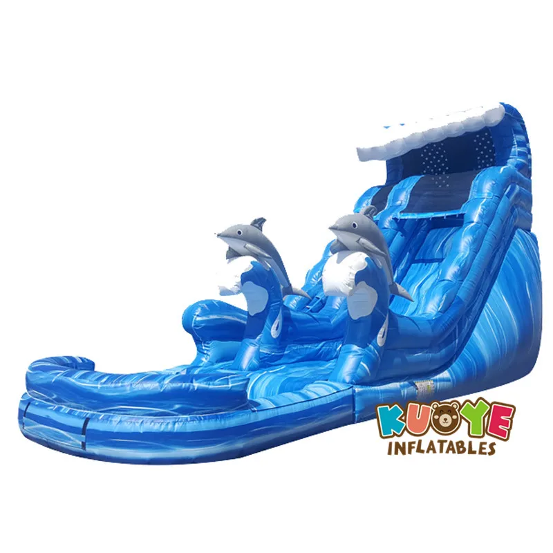 
Plastic Water Slide Into Pool Waterslide Inflatable Made In China 