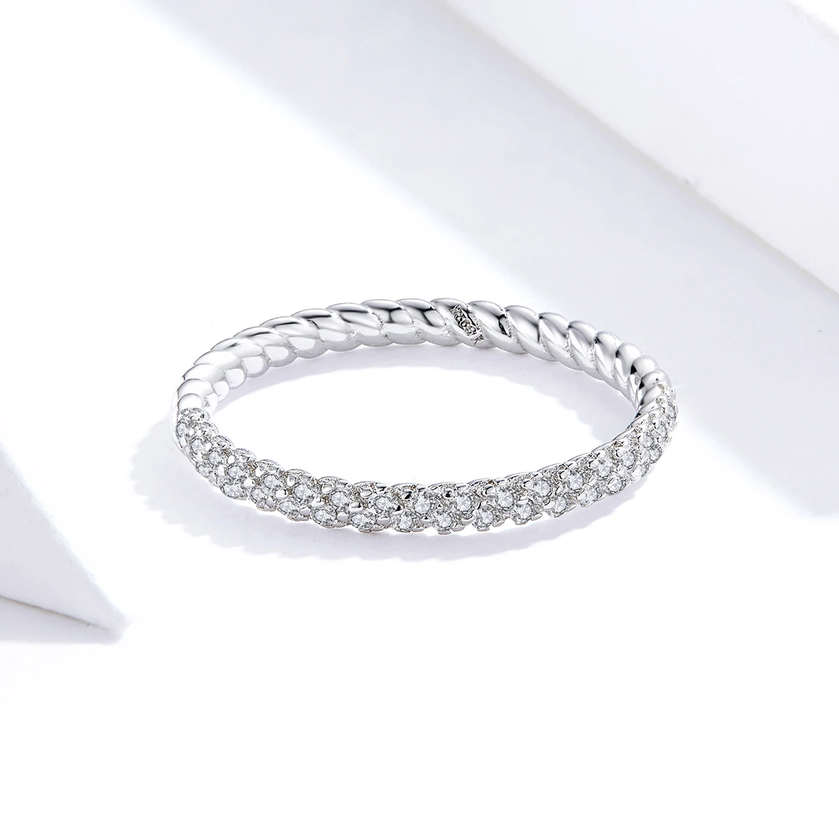 

High Quality 925 Sterling Silver Clear CZ Finger Rings