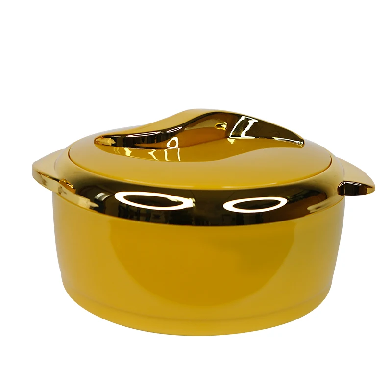 

Thermal Insulated Food Casserole, White+red