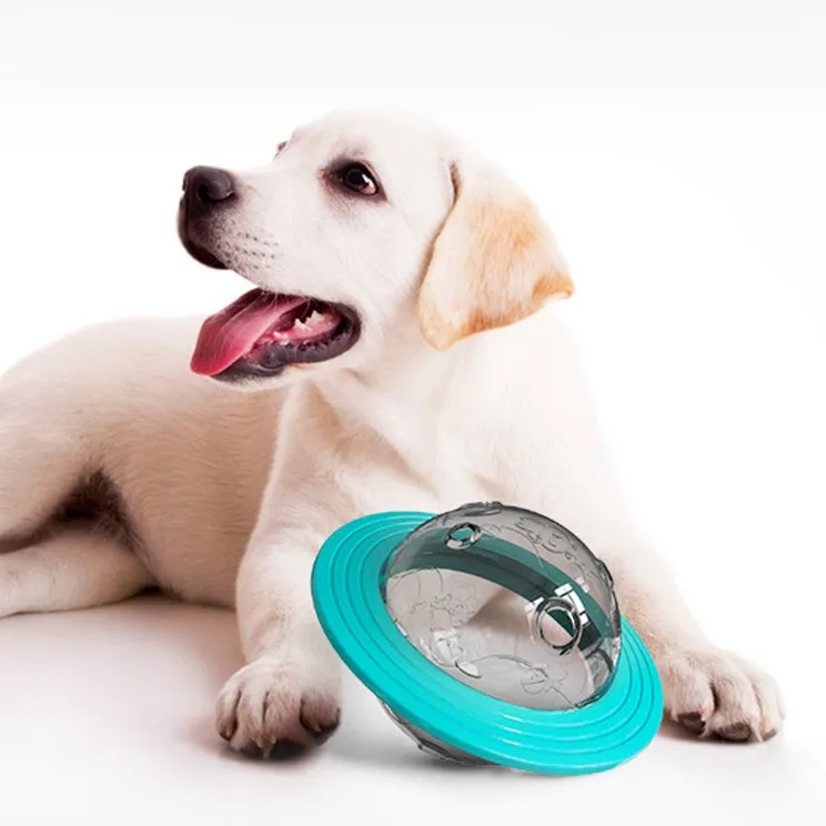 

Factory Wholesale High Quality Funny Shape Feeder Playing Chow Supllies New Pet Dog Toy, Yellow/blue