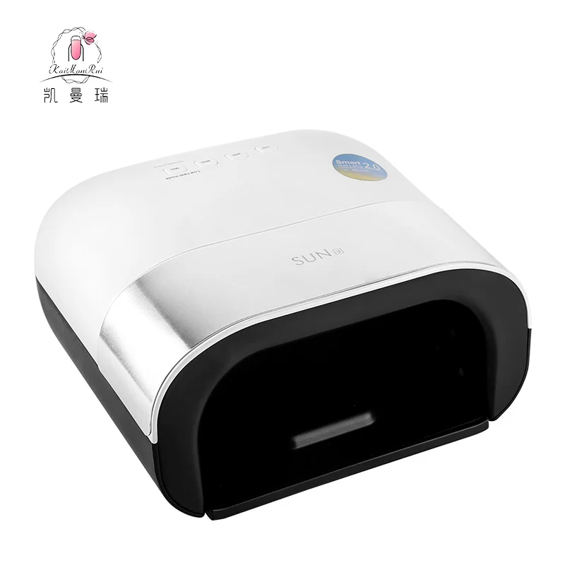 

Best Selling 48W UV LED Sun 3 Nail Dryer with 4 timing 10s/30s/60s/99s Fast Drying Professional led light Gel polish machine, White