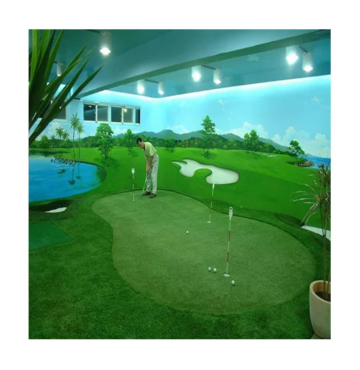 

SGS test golf grass gazon synthetique artificial grass for golf turf