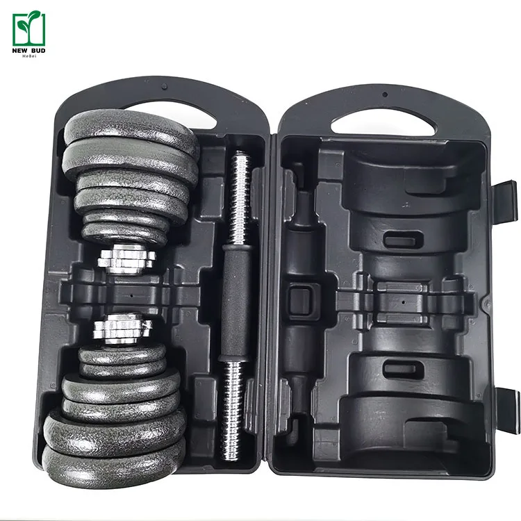 

Dumbbell adjustable men's removable cast iron dumbbell barbell electroplating home fitness