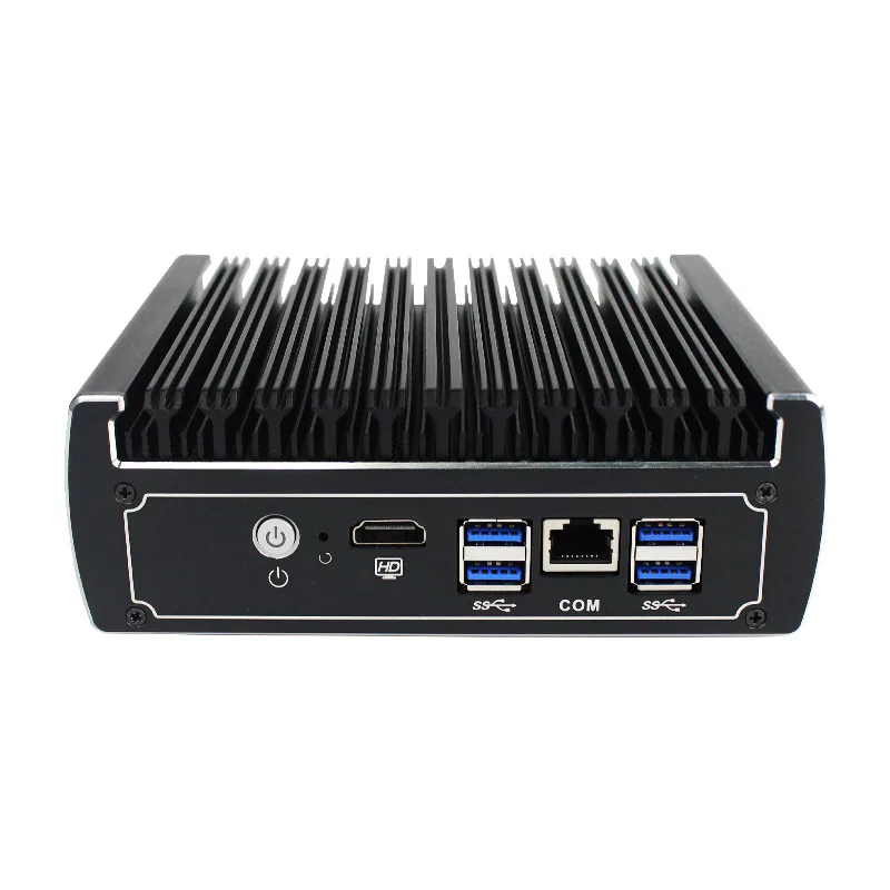 

3865U i3-7100 i5-7200 six network port Gigabit soft router mini computer host home office embedded industrial computer