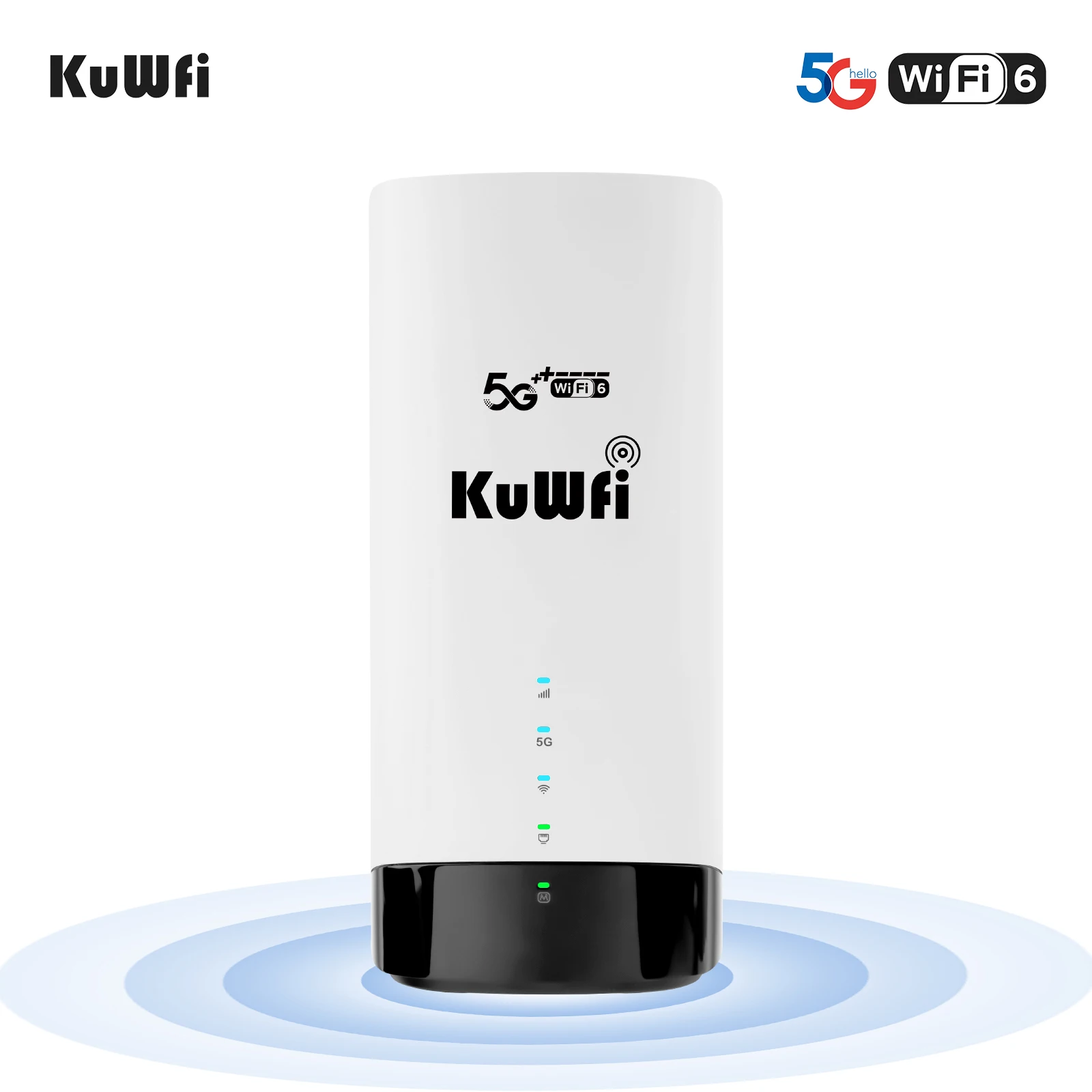 

EU band KuWFi new outdoor 5G Router high speed wifi6 dual band wi-fi 5G cpe modem router with VPN VOIP firewall QOS