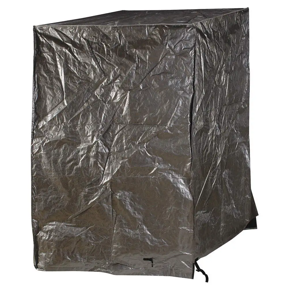 140gsm PALLET COVER Waterproof Fitted Tarpaulin Tarp Reusable Cover Eyelets UK 