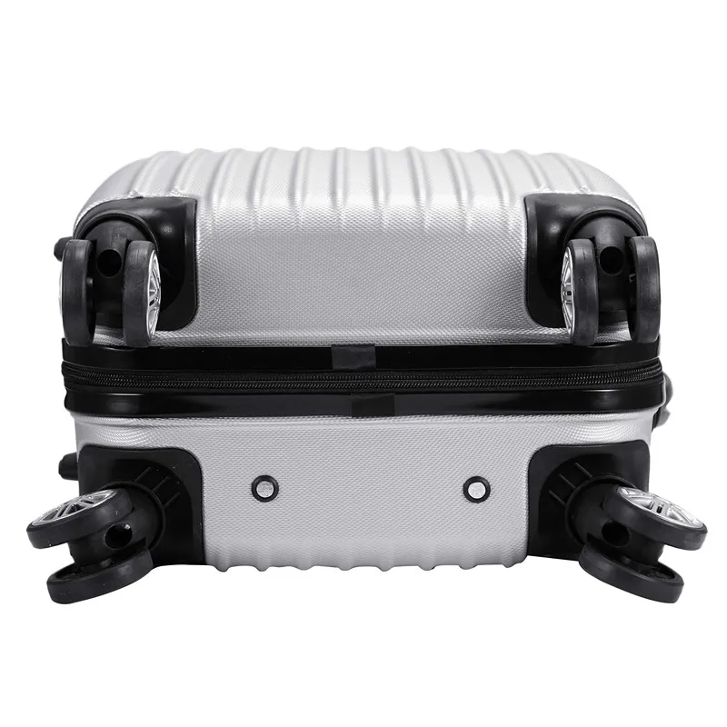 
Hot carry on travel luggage, cabin trolley suitcase, hard case abs luggage set 