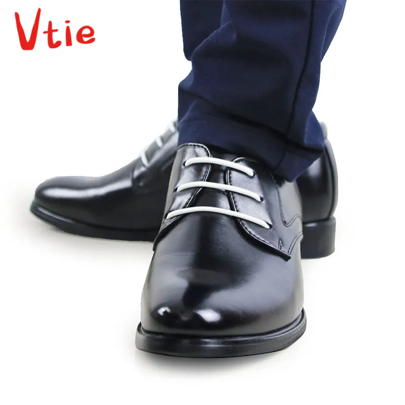 

No Tie Shoe Laces for Men and Women Silicone Elastic Lazy Shoelaces Wholesale for Dress and Leather Shoes