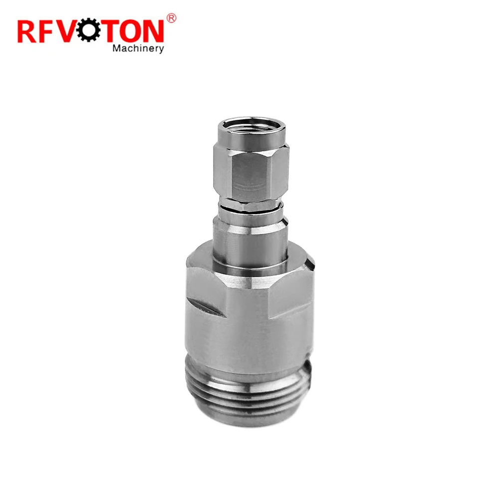 

stainless steel n female 3.5mm sma male plug jack high frequency rf coaxial adaptor adapter