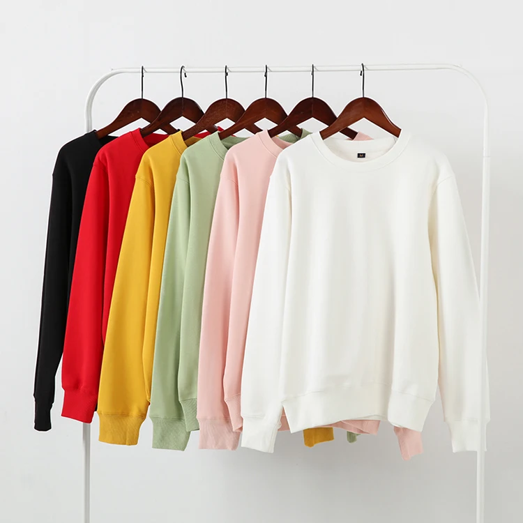 

YLS 600gsm Fleece Thick Designer Sweatshirts Man High Quality Custom Embroidered Heavy Sweatshirt
