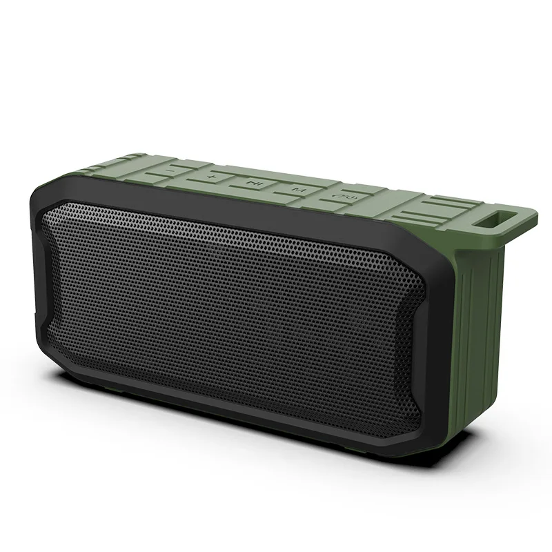 

Waterproof Portable Outdoor Wireless blue tooth Speaker PLIP5Column FM Radio AUX TF subwoofers, Black, red, green