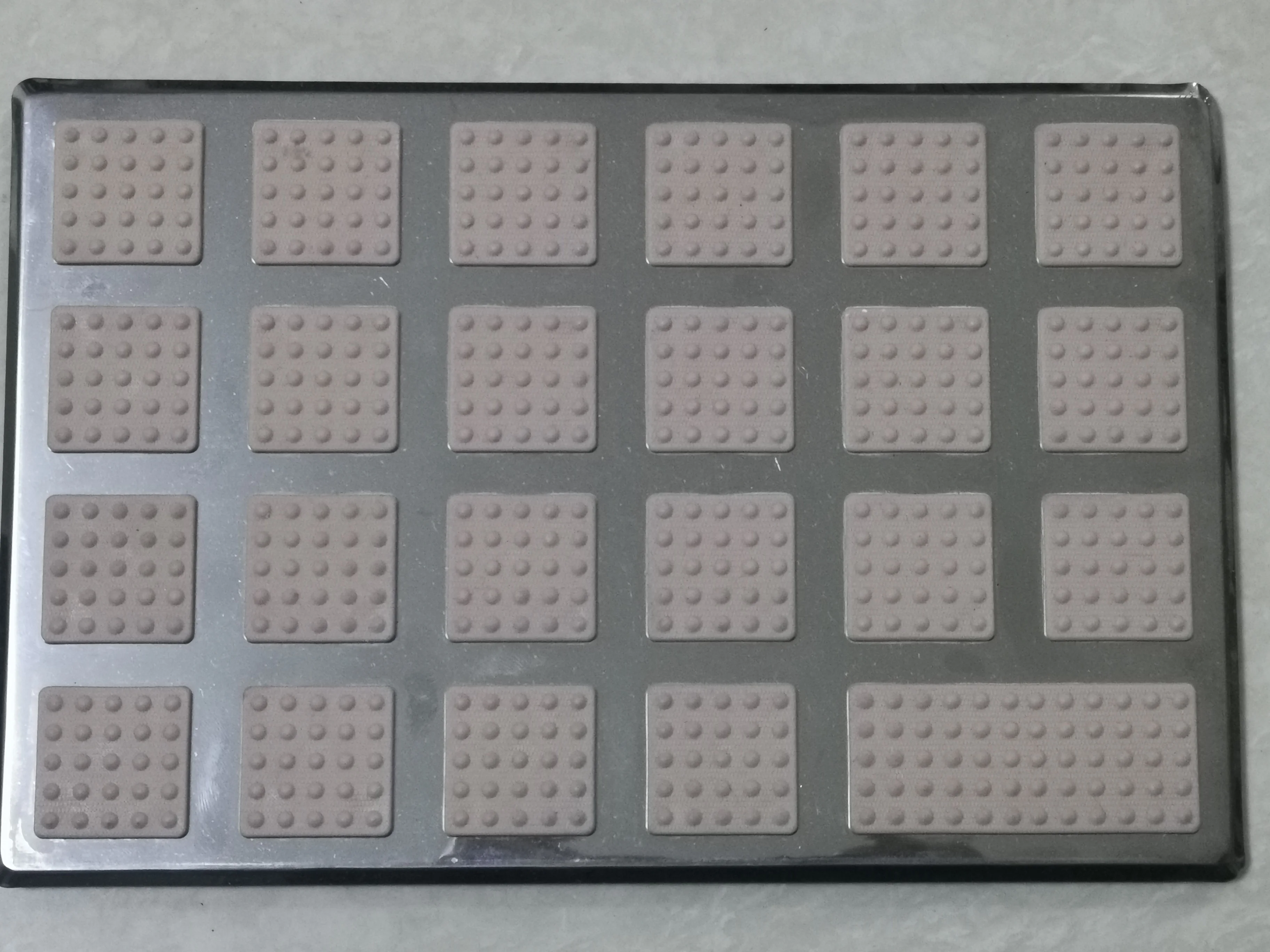 
high quality car mat heel pedal footpads plate 
