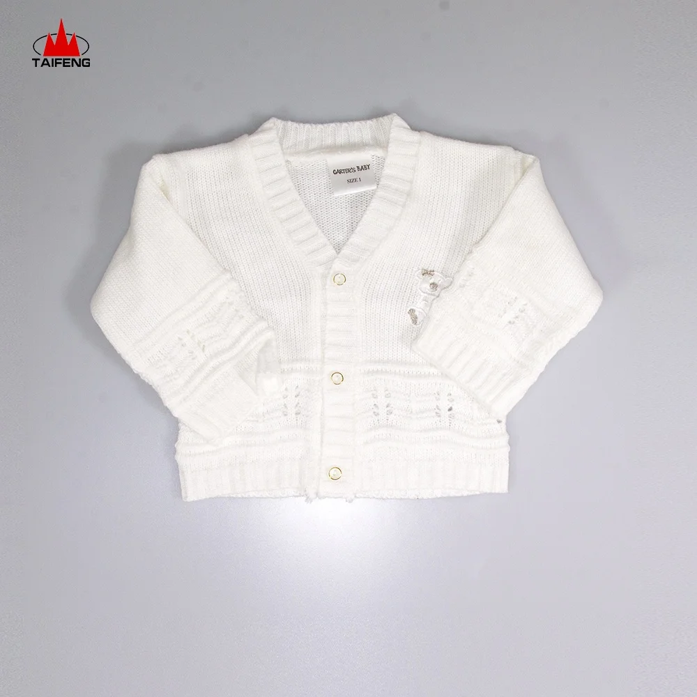 
Factory OEM spring autumn modern baby kids girls cardigan knitted sweaters 