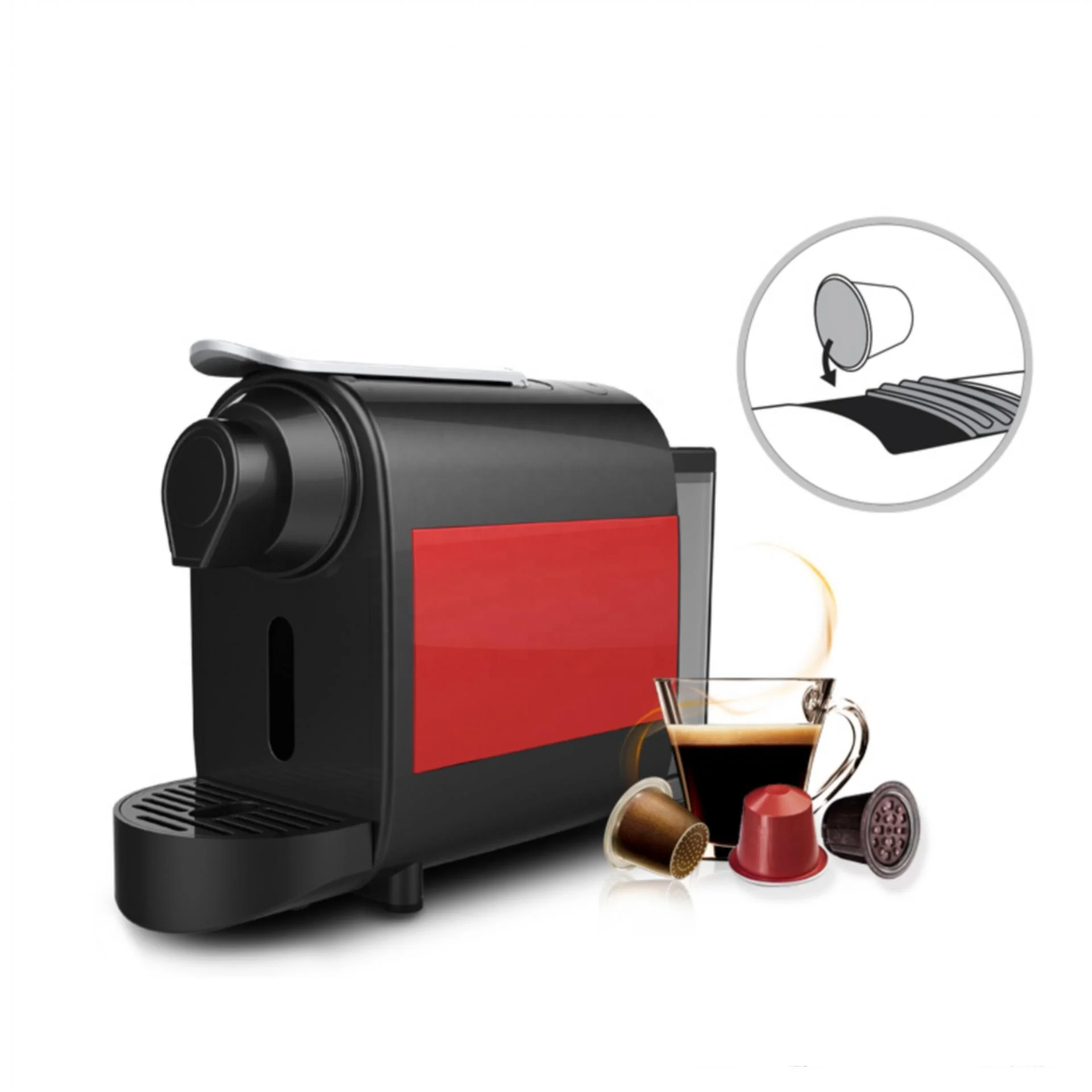 

coffee maker Nespresso Compatible Capsule Espresso Coffee Machine