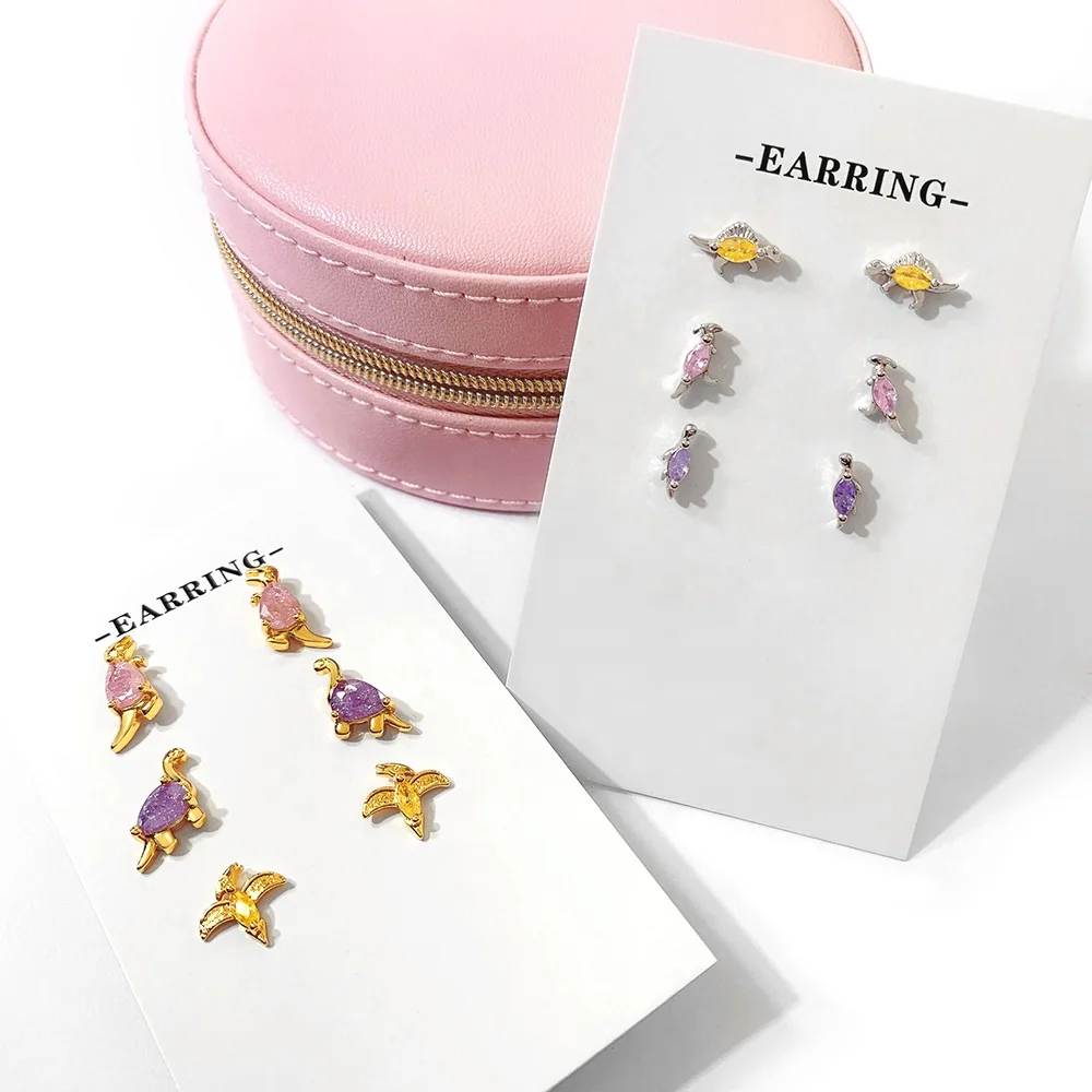 

Minimalist Jewelry Women Earrings Iced Out Diamond Diorearrings Colorful Zircon Stud Earrings