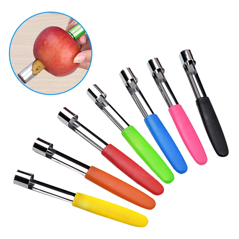 

Stainless Steel Multifunctional Fruit Corer Pulp Separation Core Remover Kitchen Accessories, As photo