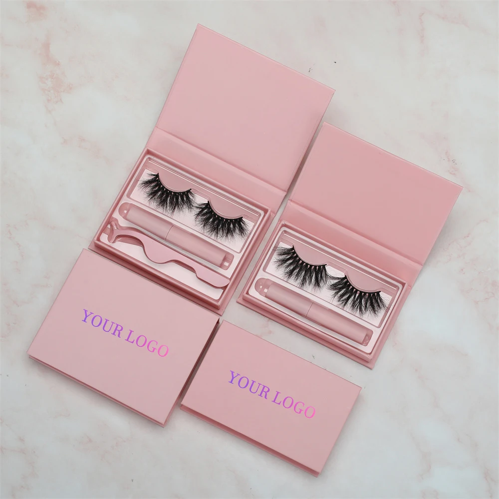 

1 Pair Magnetic EyeLashes Natural Hair Mink magnetic Lashes 3D magnet Eye Lashes Fluffy