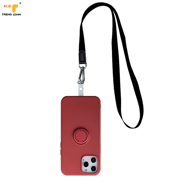 

TPU Sublimation Case With Detachable Car Key Universal Sling For iPhone 12