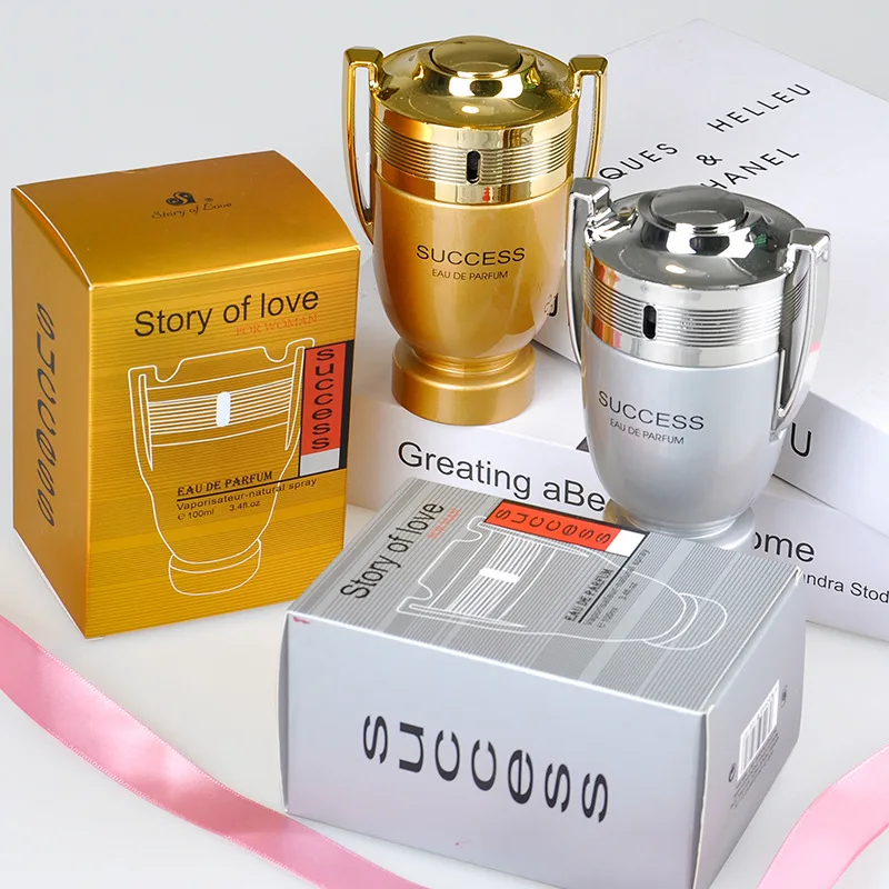 

Hot Sale Design Trophy Shape 100ml Sexy Perfume For Men