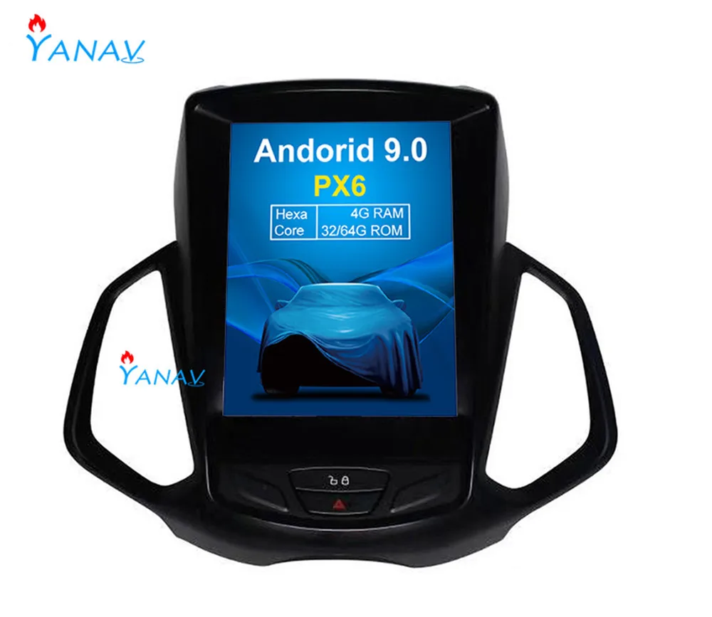 

HD 10.4 inch Android For-Ford Ecosport 2013-2017 Car GPS Vertical Navigation Multimedia Player Radio Tesla style