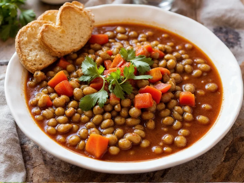 moroccan lentil stew