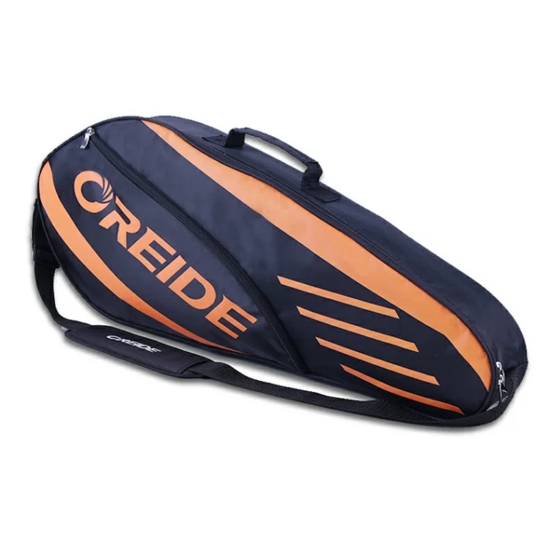 

Waterproof badminton racket bag tennis backpack large capacity for 3-6 rackets single shoulder lightweight sports duffle bag, Customized