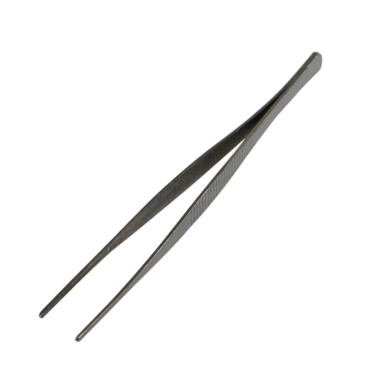 
hot sale Laboratory Stainless Steel Elbow tweezers 