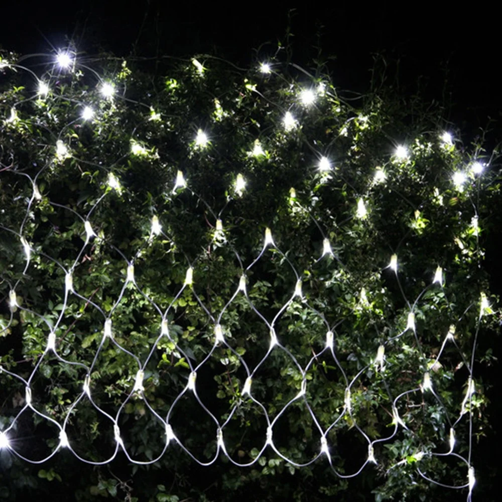 Amazon Decorative 220V Custom Color Waterproof Outdoor Fairy Net LED Strip Lights For Christmas