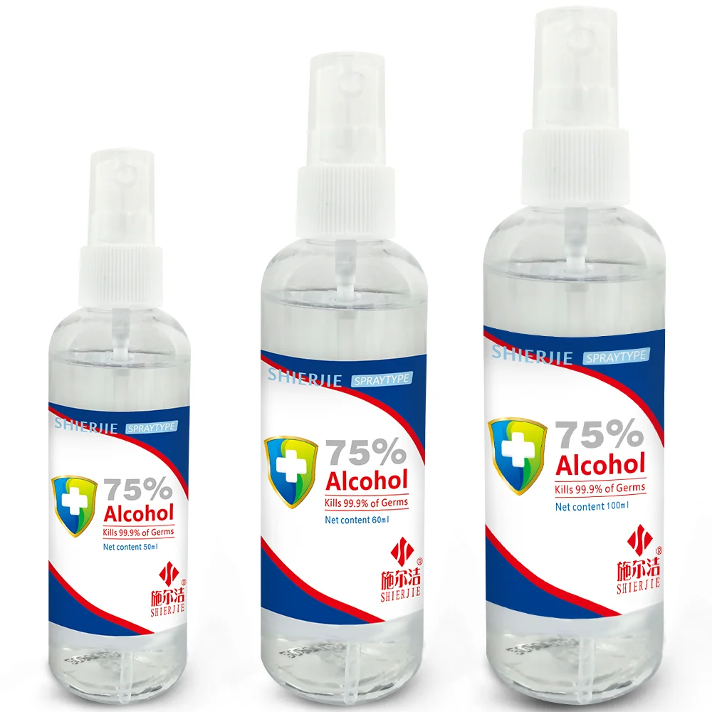 

Bottle Spray Alcohol Liquid Soap 100ml With OEM Service