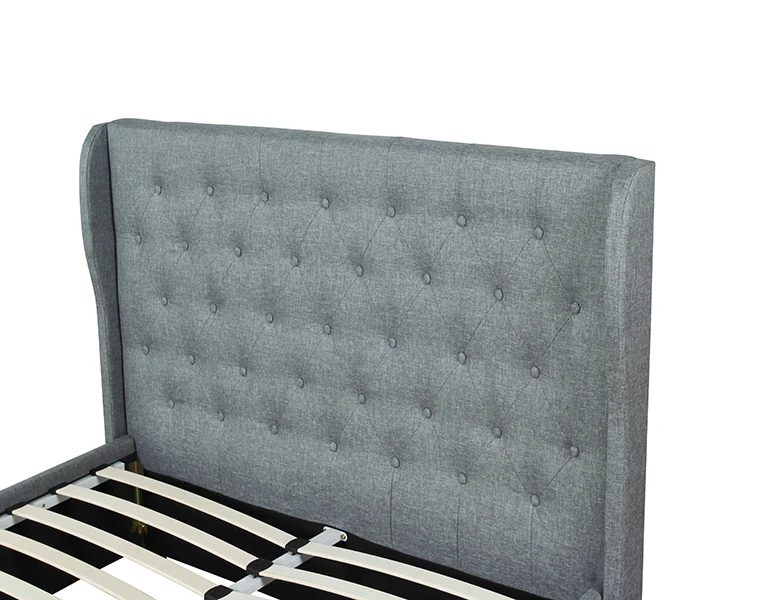 Free Sample Metal Upholstered Sizes Double Bed Frame Buy Canada